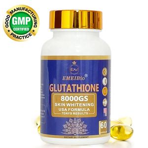 60 glutatione 1500mg Capsule sbiancamento della pelle capsula glutatione con Anti-invecchiamento e collagene - Product Image 2