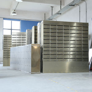 Edificio de apartamentos de acero para interiores y exteriores, caja de llaves de Metal moderna, buzón montado en la pared, buzón, casillero de paquetes - Product Image 2