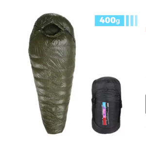 <span class=keywords><strong>Saco</strong></span> <span class=keywords><strong>de</strong></span> <span class=keywords><strong>dormir</strong></span> <span class=keywords><strong>de</strong></span> plumón <span class=keywords><strong>de</strong></span> pato blanco 95% para exteriores, <span class=keywords><strong>ultraligero</strong></span>, impermeable, transpirable, <span class=keywords><strong>de</strong></span> viaje, cálido, para senderismo, Camping, verde militar - Product Image 3