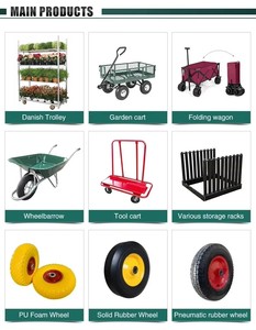 Pneu extérieur en mousse PU de qualité supérieure, résistant, 3,50-7, sans chambre à air, pour <span class=keywords><strong>brouette</strong></span>, chariot à main, équipement de jardin, accessoires, jante en acier, bille - Product Image 5