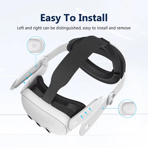 Correa de Soporte para la Cabeza para <span class=keywords><strong>Gafas</strong></span> de Realidad Virtual, Correa Elite Ajustable, Accesorios de Realidad Virtual, Banda Cómoda para la Cabeza para <span class=keywords><strong>Oculus</strong></span> Quest 3 - Product Image 6