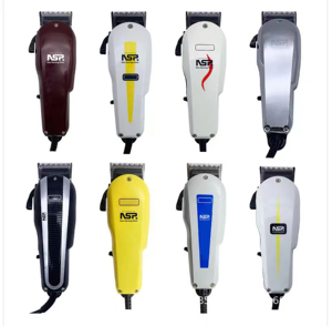 Outils de salon de coiffure usine professionnelle de haute qualité à faible bruit câble <span class=keywords><strong>tondeuses</strong></span> à cheveux électriques jaune 8466 tondeuse à cheveux - Product Image 6