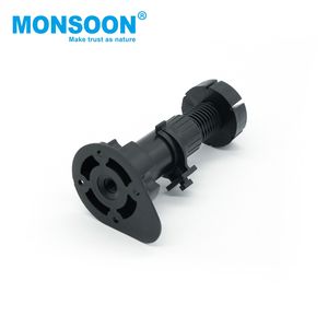 Pièces de quincaillerie : Pieds réglables en plastique noir de 80/100/120/150 mm pour meubles de cuisine, tables, bureaux, canapés - Product Image 5