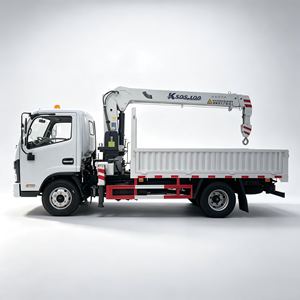Grúa montada en camión SQS100 de 4 toneladas, grúa ligera montada en camión para elevación en construcción - Product Image 1
