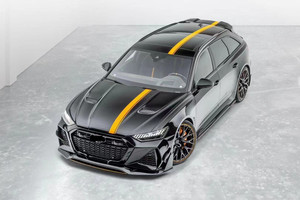 ชุดแต่งคาร์บอนไฟเบอร์รุ่นใหม่สไตล์ MSY สำหรับ Audi RS6 ประกอบด้วยกันชนหน้า-หลัง สปอยเลอร์ ฝากระโปรงหน้า ลิปหน้า สไตล์ MSY - Product Image 5