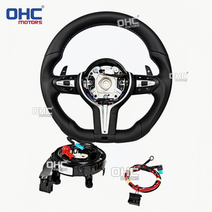 <span class=keywords><strong>Volant</strong></span> chauffant en fibre <span class=keywords><strong>de</strong></span> carbone avec LED pour BMW E91 E90 E93 E72 E84 E82 E88 Série E, mise à niveau vers le style M Sport Série F - Product Image 3