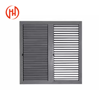 Système de persiennes en aluminium pour façade architecturale, persiennes fixes en aluminium à profil aérodynamique pour l'ombrage solaire extérieur
