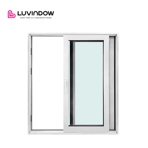 Ventanas Modernas para Casa, Estilo Años 70, con Rotura de Puente Térmico, de Aleación de Aluminio Blanco, Vidrio Inteligente Conmutable, Abatibles Horizontalmente, Tipo Villa, con Certificación Energy Star - Product Image 4