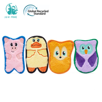 Hibou chien jouet en peluche violet hibou animal de compagnie chien chat mâcher grinçant jouet de dentition