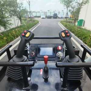 Hot <strong>Sale</strong> 650Kg Loading 25HP Diesel Mini Skid Steer EPA Kubota Engine Mini Tracked Skid Steer Loader with <strong>Digger</strong> - Product Image 6