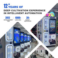 Machine d'Impression Personnalisée pour Coques de Téléphone, Distributeur Automatique de Coques Mobiles avec Système de Paiement par Pièces et Carte Bancaire pour Cafés et Centres Commerciaux
