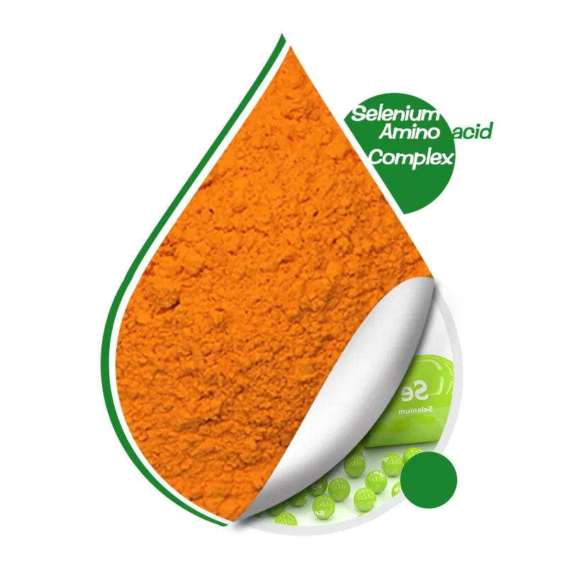 Supply Amino Acid Selenium 0.2% Raw Material AA Se Amino Acid Selenium Complex For Nutritional Fortifier