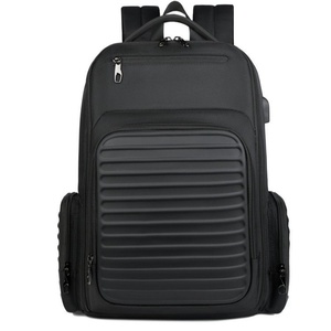 High Quality Men's Multi-Functional USB Backpack Fashionable Business Travel <b>Bag</b> with Polyester Lining Waterproof Oxford Cloth - Product Image 1