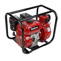 7hp Fire Fighting 1.5 inci 2 inci pendorong ganda pompa air bensin tekanan tinggi