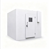 Chambre froide solaire modulaire préassemblée avec contrôle automatique, prix abordable pour petit entrepôt, prête à l'emploi, installation plug-and-play