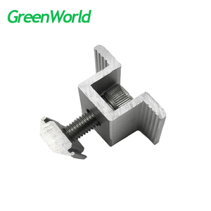 Système de fixation solaire à bas <span class=keywords><strong>prix</strong></span>, pince intermédiaire en aluminium - Product Image 1