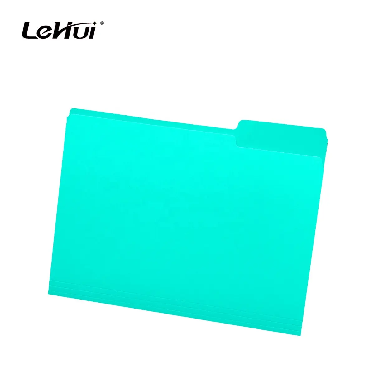 2020 New Product 100 Pack Green File Folders 1/3 Cut Tab Letter/Legal Size Great for Organizing and Easy File Storage