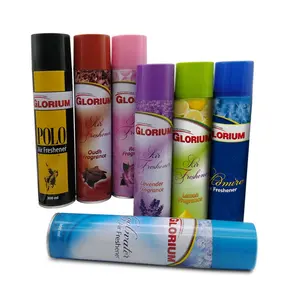 Dispensador de desodorante Aerosol Spray para uso doméstico Recarga de ambientador automático duradero