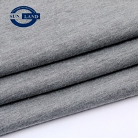 Polyester CVC recyclé écologique et tissu jersey de coton pour doublure de vêtement vêtements de nuit