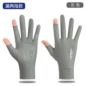 Unisex Ice Silk <b>Gloves</b> Quick Drying Breathable Sun Protection Cycling Sports Fitness Fishing Rock Climbing <b>Touchscreen</b> - Product Image 3