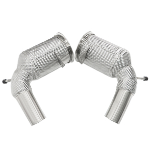 SYPES para PORSCHE <span class=keywords><strong>911</strong></span> <span class=keywords><strong>992</strong></span> 3.0T 2019-2024, Tubo de Escape de Acero Inoxidable con Aislamiento, Protector de Calor para Tubo de Escape, Alta Calidad - Product Image 1