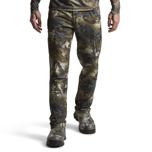 Pantalon de chasse unisexe OEM, softshell, coupe-vent, respirant, imperméable, 100% polyester, vêtements de chasse d'extérieur - Product Image 1
