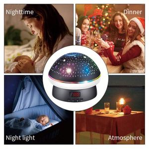 Projecteur d'étoiles à prix d'usine, veilleuse à motifs dinosaure et licorne, lampe de chambre galaxie avec logo - Product Image 6