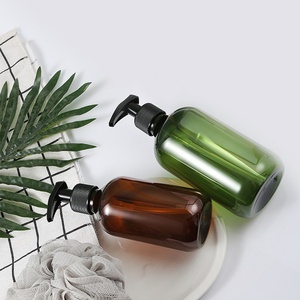 Vente en gros 10oz 16oz Bouteille en plastique Boston avec pompe pour cheveux Corps Main Savon Pompe Désinfectant pour les mains Bouteille - Product Image 6