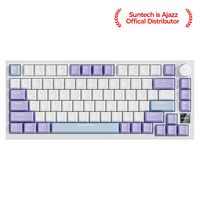 Keyboard Mekanik Nirkabel Ajazz AK820 Pro Dilengkapi Layar Pintar RGB dan Tombol yang Dapat Diprogram