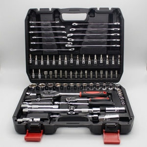 ชุดเครื่องมือช่างยนต์แบบกำหนดเองได้สำหรับ OEM ชุดประแจบล็อกเหล็กกล้าคาร์บอนพร้อมกล่องเก็บ - Product Image 3