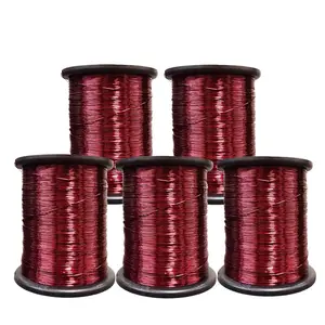 excellent thermal endurance light weight electric material aluminum wire IEC60317 standard insulated wire