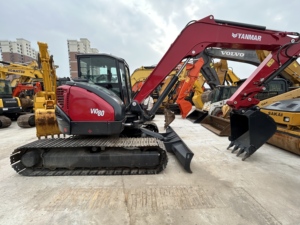 Used Yanmar VIO80 8 Ton Small Crawler Excavator CE/EPA Certified Hydraulic <b>Digger</b> for Construction VIO55 VIO85 - Product Image 5