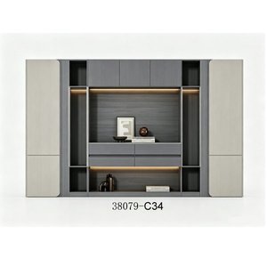 Mueble de Salón Moderno con Almacenamiento de Madera 38079-C24 - Product Image 3