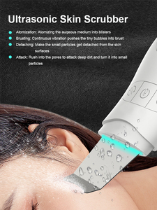 Waterproof Ultrasonic <strong>Face</strong> <strong>Scrubber</strong> Washing Facial Cleansing Brush Skin Pore Cleanser Silicone <strong>Face</strong> Massage - Product Image 5