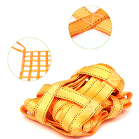Filet de levage plat en polyester avec boucles à cliquet, vente en gros