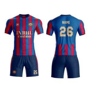 قميص كرة قدم مخصص سريع الجفاف، زي رياضي للرجال، طقم موحد لكرة القدم للبالغين - Product Image 3