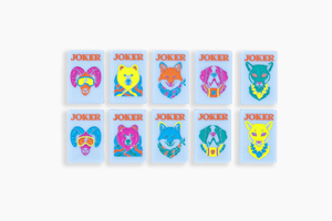 ชุดไพ่นกกระจอกอะคริลิคแบบอเมริกันสีฟ้า ชุดเกมไพ่นกกระจอกสิงคโปร์ ญี่ปุ่น มาเลเซีย ของขวัญงานฝีมือ - Product Image 5