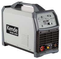 Saldatrice KENDE WSME AD DC TIG con Pannello Digitale e Controllo a Pedale, per Saldatura Alluminio MMA Pulse AC DC 200A, Nuovo Motore DC
