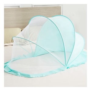 Có thể gập lại Giường trẻ em Màn chống muỗi Lều Vườn Ươm cũi tán lưới cho bé cho trẻ em phòng ngủ giường - Product Image 3