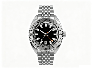 Relojes <span class=keywords><strong>GMT</strong></span> Automáticos para Hombre de 40MM con Función de Salto de <span class=keywords><strong>Hora</strong></span>, Relojes <span class=keywords><strong>GMT</strong></span> de 24 Horas y Relojes <span class=keywords><strong>GMT</strong></span> de <span class=keywords><strong>4</strong></span> Agujas - Product Image 4