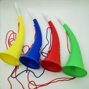 כדורגל קידום מכירות כדורגל אוהדים פלסטיק חצוצרה צבעוני רעש vuvuzela קרן לחצנית עבור משחק כדורגל - Product Image 4