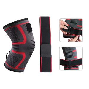 खेल घुटने संरक्षण गर्म आउटडोर फिटनेस सायक्लिंग बुनाई घुटने संरक्षण दबाव विरोधी पर्ची पट्टी रक्षक - Product Image 3