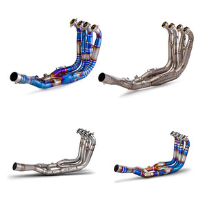 Tubo de Escape Delantero para Motocicleta, de Titanio y Acero Inoxidable, Silenciador de Escape de Carreras para S1000RR <span class=keywords><strong>M</strong></span> <span class=keywords><strong>S1000R</strong></span> - Product Image 1