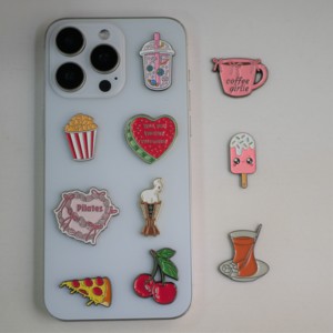 Pegatinas 3D Personalizadas de Fábrica para Teléfonos con Diseños Antiguos y Modernos, Aleación de Zinc Duradera, Color Personalizado <span class=keywords><strong>Megasun</strong></span> para Regalos y Souvenirs - Product Image 6