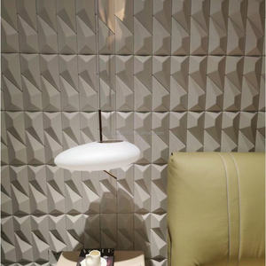 Ladrillos de hormigón de diseño 3D para revestimiento de paredes interiores y exteriores de tiendas, centros comerciales y salas, de fácil instalación, modelo River, 200*300*34mm - Product Image 4