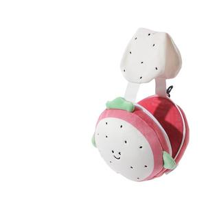 Masque pour les yeux Série Fruits, Oreiller de voyage en forme de U, Support de nuque portable, Aide au sommeil occultante, Design Orange Fruit du Dragon - Product Image 5