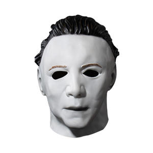 Disfraz de Halloween para Adultos, Hombres y Mujeres, Accesorios de Látex, Terrorífico, Cosplay, Piel de Terror, Máscara Facial Realista de Michael Myers, MJC022 - Product Image 5