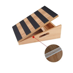 <span class=keywords><strong>Pedana</strong></span> Inclinata Regolabile in Legno per Fitness e Allenamento di Forza - Stretching Ginocchia, Caviglie, Talloni e Polpacci - Product Image 6