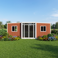 Casa Prefabricada Expandible en Contenedor Aislado de 20 Pies o 40 Pies, de 2, 3, 4 o 5 Dormitorios, en Venta, Casa Portátil de Lujo