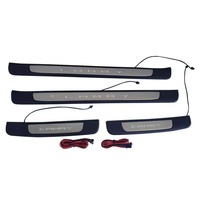 Pour Toyota Camry 2018-2026 8ème et 9ème génération, bande de seuil de porte lumineuse bleue, éclairage LED intégré, couvre-seuil, lumières de bienvenue pour Camry